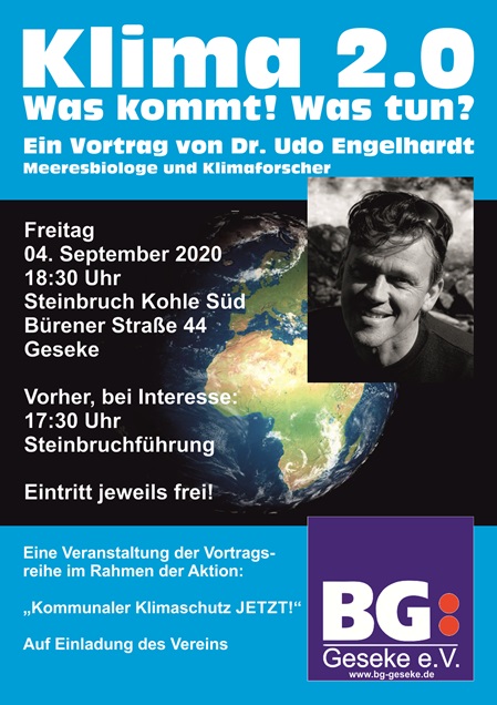 Plakat Klima 2.0 Dr. Engelhardt